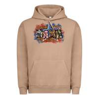 Pigment Burro patriotic mama Urban Hoodie - BundleAndBundleShop