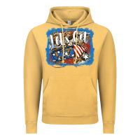 Vintage Mustard Let's Get Lit Vintage Hoodie - Jasminsmagicworld