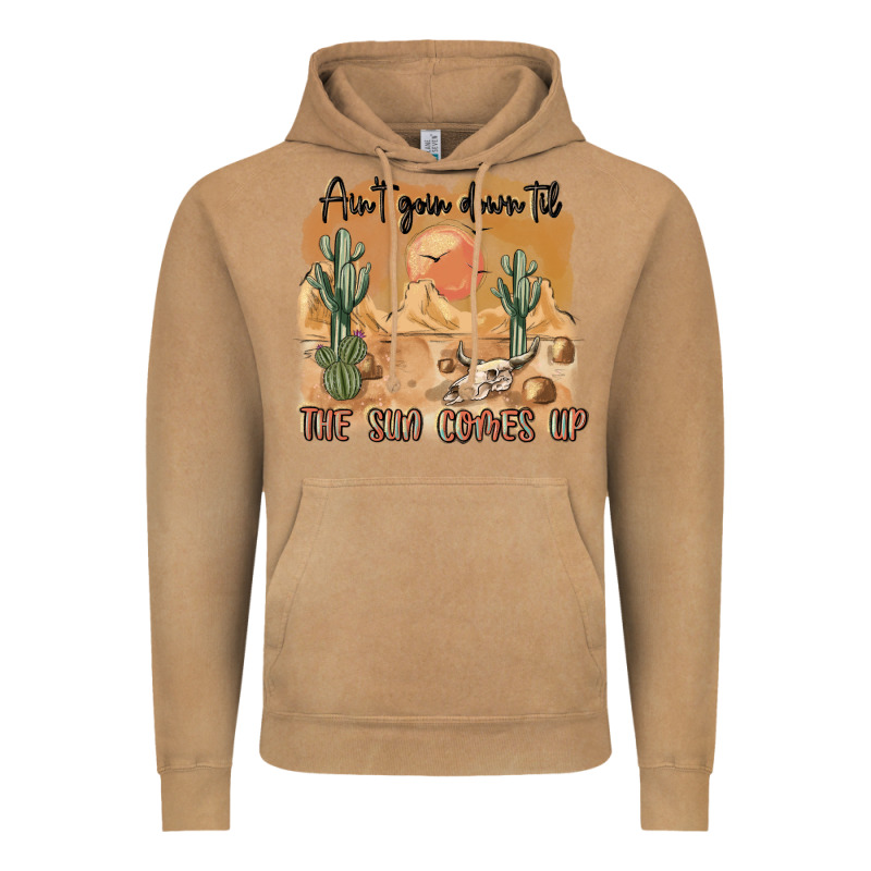 Ain T Going Down Til The Sun Comes Up Vintage Hoodie by MaliasSmallBusiness | Teevron