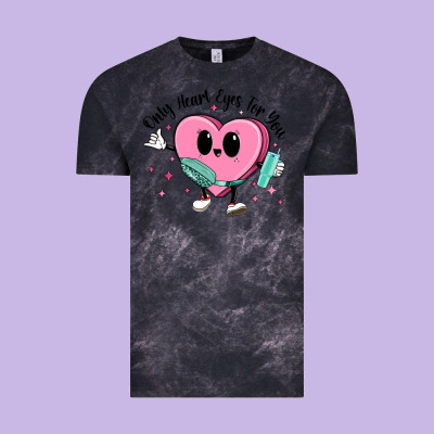 Only Heart Eyes For You Vintage Tee Designed By Maliassmallbusiness