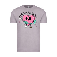 Vintage Zinc only heart eyes for you Vintage Tee - MaliasSmallBusiness