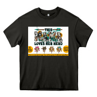 Asphalt This mama  loves her herd goats Heavy Core Tee - Jasminsmagicworld