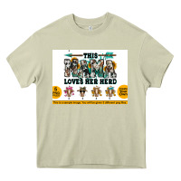 Mossy This mama  loves her herd goats Heavy Core Tee - Jasminsmagicworld