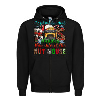 Black the jolliest bunch of drivers this side of the nut Zipper Hoodie - texasbilliewilder