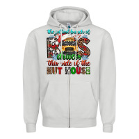 Dove Grey the jolliest bunch of drivers this side of the nut Zipper Hoodie - texasbilliewilder