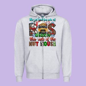 The Jolliest Bunch Of Drivers This Side Of The Nut Zipper Hoodie Designed By Texasbilliewilder