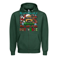 Sports Green the jolliest bunch of drivers this side of the nut Zipper Hoodie - texasbilliewilder