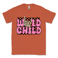 Copper wild child pink skeleton Classic Tee - MaliasSmallBusiness