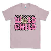 Lilac wild child pink skeleton Classic Tee - MaliasSmallBusiness