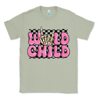 Matcha wild child pink skeleton Classic Tee - MaliasSmallBusiness