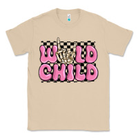Mushroom wild child pink skeleton Classic Tee - MaliasSmallBusiness