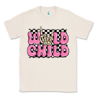 Natural wild child pink skeleton Classic Tee - MaliasSmallBusiness