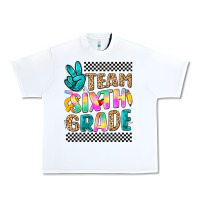 White team sixth grade Urban Heavy Tee - NancyCooperArtShop