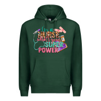 Sports Green I'm a Nurse what's your superpower Premium Hoodie - CowGirlArtShop