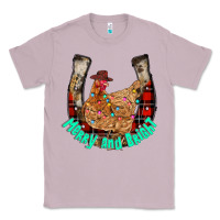 Lilac horseshoe chicken Classic Tee - CowhideDigitalArt