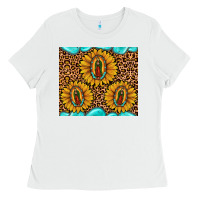 White our lady of guadalupe Ladies Tee - JahusDesignShop