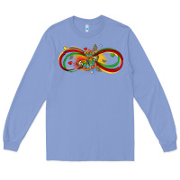 Colony Blue butterfly infinity symbol autism Long Sleeve Tee - LillyAllenDesigns