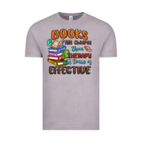 Vintage Zinc books are cheaper than therapy Vintage Tee - MaliasSmallBusiness