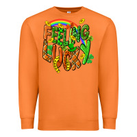Carrot St. Patrick's Day Feeling lucky Premium Sweatshirt - CowGirlArtShop