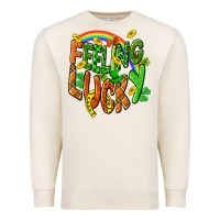 Sandshell St. Patrick's Day Feeling lucky Premium Sweatshirt - CowGirlArtShop