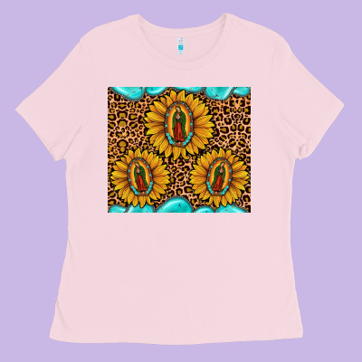 Our Lady Of Guadalupe Ladies Tee Designed By Jahusdesignshop