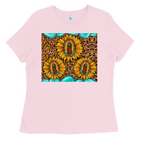 Bubblegum Pink our lady of guadalupe Ladies Tee - JahusDesignShop