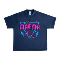 Navy mama tour front Urban Heavy Tee - JahusDesignShop