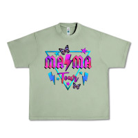 Oil Green mama tour front Urban Heavy Tee - JahusDesignShop