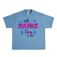 Pebble Blue mama tour front Urban Heavy Tee - JahusDesignShop