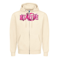 Sandshell Cancer Believe Zipper Hoodie - NancyCooperArtShop