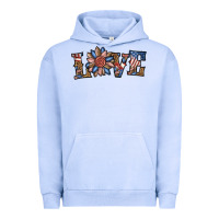 Pigment Grape Ice love american sunflower Urban Hoodie - BundleAndBundleShop