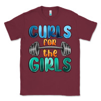 Burgundy curls for the girls Classic Tee - MaliasSmallBusiness