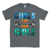 Charcoal Heather curls for the girls Classic Tee - MaliasSmallBusiness