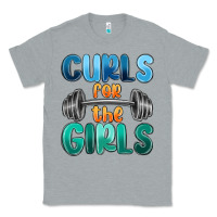Heather Grey curls for the girls Classic Tee - MaliasSmallBusiness