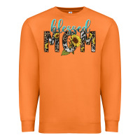 Carrot Blessed mom sunflower mother's day Premium Sweatshirt - HowdyJamesFarm