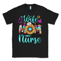 Black wife mom nurse Classic Tee - JahusDesignShop