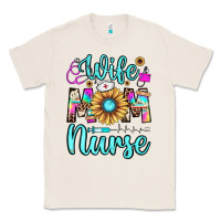 Natural wife mom nurse Classic Tee - JahusDesignShop