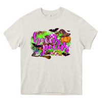 Cream hocus pocus Heavy Core Tee - AdoDesignShop