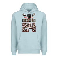 Blue Mist senior 24 Premium Hoodie - CowGirlArtShop