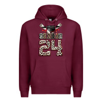 Burgundy senior 24 Premium Hoodie - CowGirlArtShop