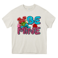 Cream be mine valentine Heavy Core Tee - AdoDesignShop