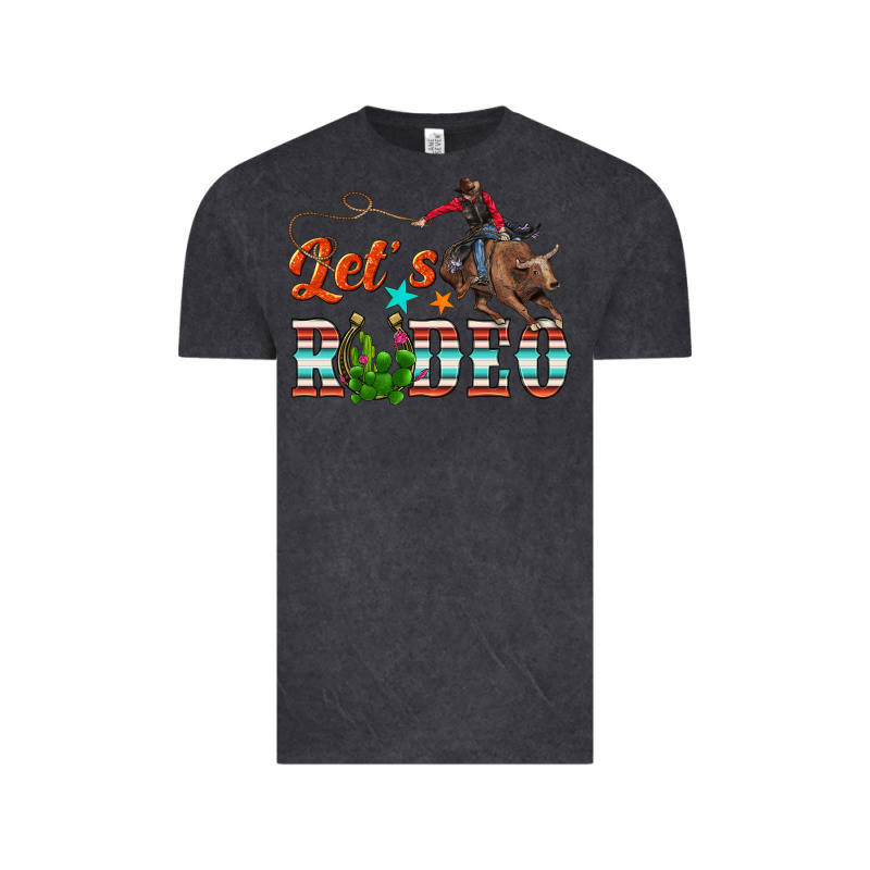 Lets Rodeo Vintage Tee by NancyCooperArtShop | Teevron