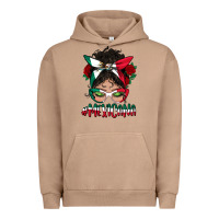 Pigment Burro mexicana messy bun mama Urban Hoodie - BundleAndBundleShop