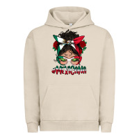 Pigment French Oak mexicana messy bun mama Urban Hoodie - BundleAndBundleShop