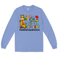 Colony Blue it s ok to be different giraffe Long Sleeve Tee - LillyAllenDesigns