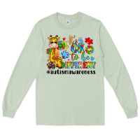 Matcha it s ok to be different giraffe Long Sleeve Tee - LillyAllenDesigns