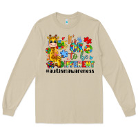 Mushroom it s ok to be different giraffe Long Sleeve Tee - LillyAllenDesigns