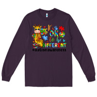 Plum it s ok to be different giraffe Long Sleeve Tee - LillyAllenDesigns