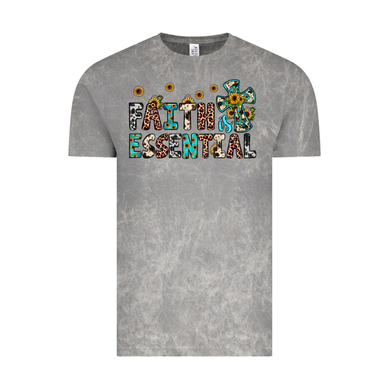 Faith Is Essential Vintage Tee by JahusDesignShop | Teevron