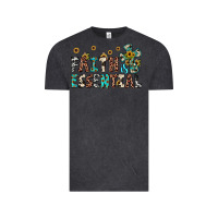 Vintage Black faith is essential Vintage Tee - JahusDesignShop